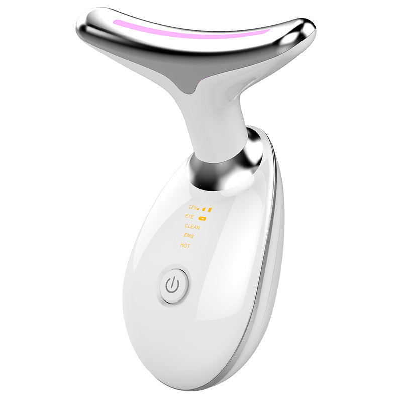 Appareil de massage thermique EMS pour raffermir et enlever les rides avec LED